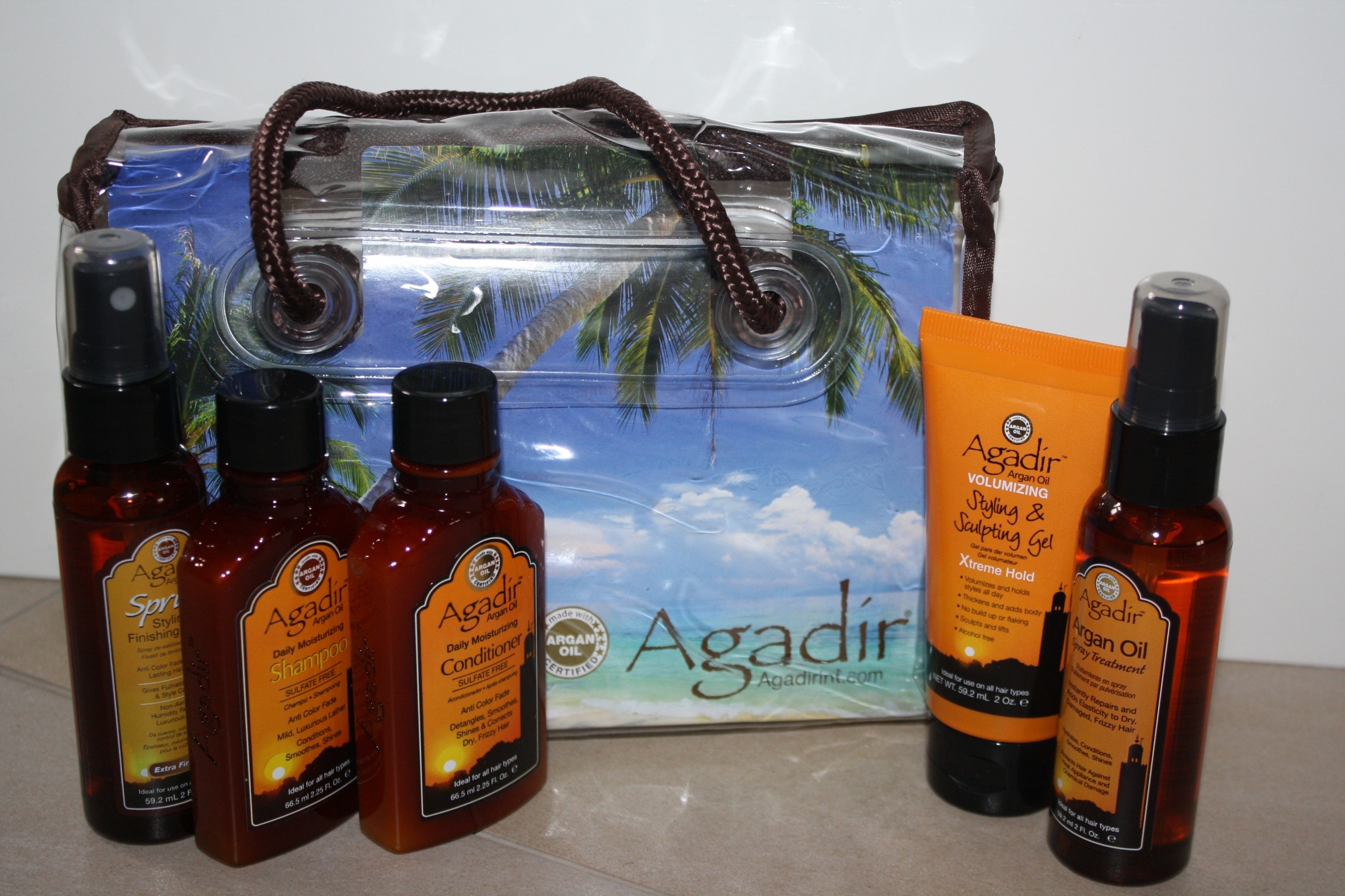 Agadir Argan Oil Travel Pack