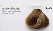 8,03 - Light Brown Golden Blonde
